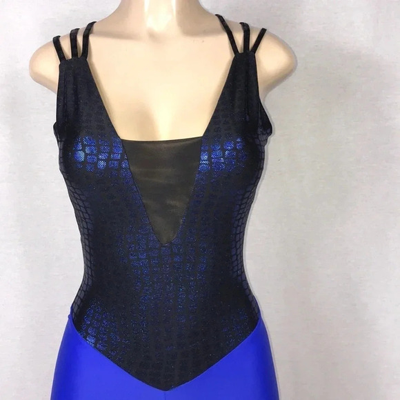 Zuliana Designer Activewear Romper Made In USA NWT - Picture 3 of 7